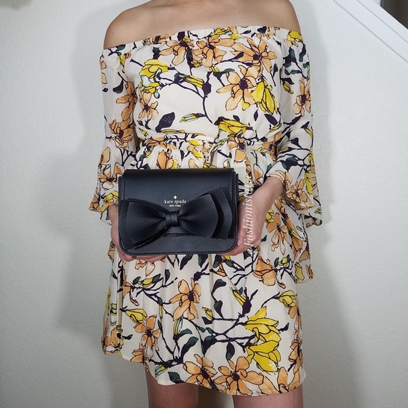 NWT KATE SPADE HANNI VANDERBILT CROSSBODY BLACK - Picture 6 of 8